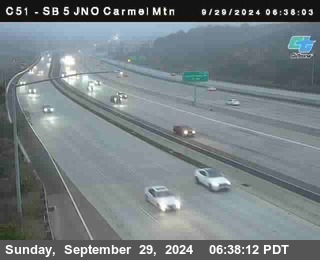 SB 5 at Carmel Mountain Rd.