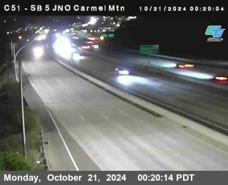 SB 5 at Carmel Mountain Rd.