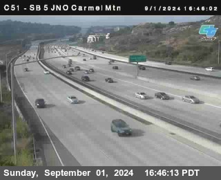 SB 5 at Carmel Mountain Rd.