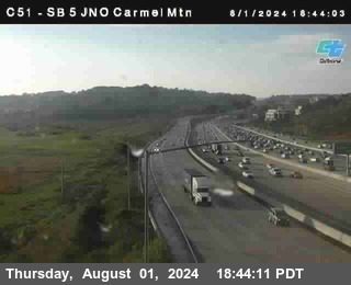 SB 5 at Carmel Mountain Rd.