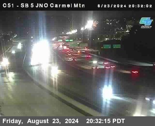 SB 5 at Carmel Mountain Rd.