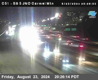 SB 5 at Carmel Mountain Rd.