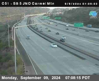 SB 5 at Carmel Mountain Rd.