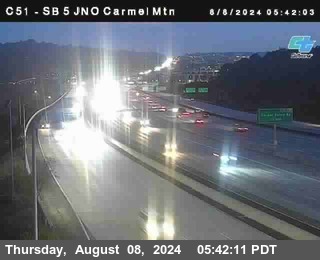 SB 5 at Carmel Mountain Rd.