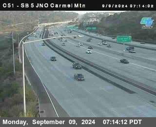 SB 5 at Carmel Mountain Rd.