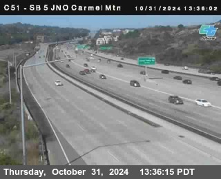 SB 5 at Carmel Mountain Rd.