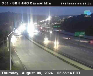 SB 5 at Carmel Mountain Rd.