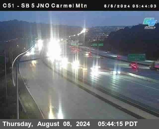 SB 5 at Carmel Mountain Rd.