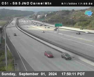 SB 5 at Carmel Mountain Rd.