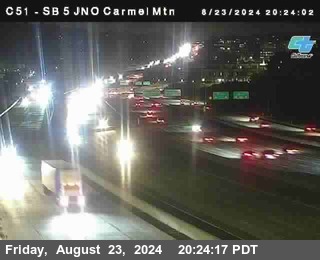 SB 5 at Carmel Mountain Rd.