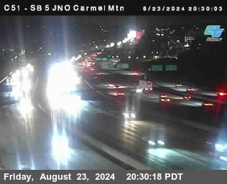 SB 5 at Carmel Mountain Rd.