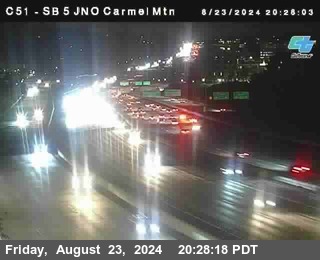 SB 5 at Carmel Mountain Rd.