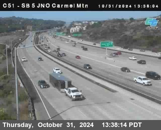 SB 5 at Carmel Mountain Rd.