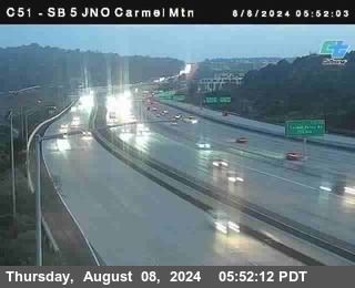 SB 5 at Carmel Mountain Rd.