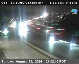 SB 5 at Carmel Mountain Rd.