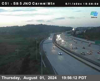 SB 5 at Carmel Mountain Rd.