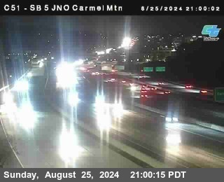 SB 5 at Carmel Mountain Rd.