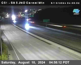 SB 5 at Carmel Mountain Rd.