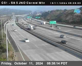 SB 5 at Carmel Mountain Rd.