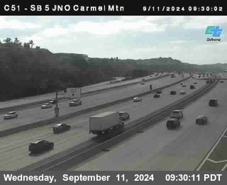 SB 5 at Carmel Mountain Rd.