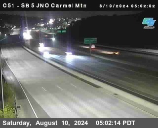 SB 5 at Carmel Mountain Rd.