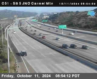 SB 5 at Carmel Mountain Rd.