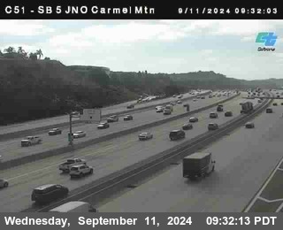 SB 5 at Carmel Mountain Rd.