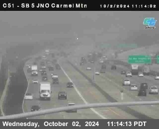 SB 5 at Carmel Mountain Rd.