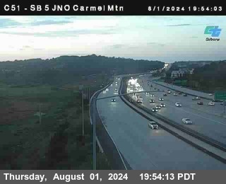 SB 5 at Carmel Mountain Rd.