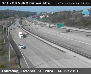 SB 5 at Carmel Mountain Rd.