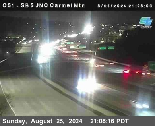 SB 5 at Carmel Mountain Rd.