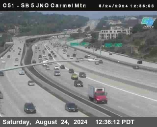 SB 5 at Carmel Mountain Rd.