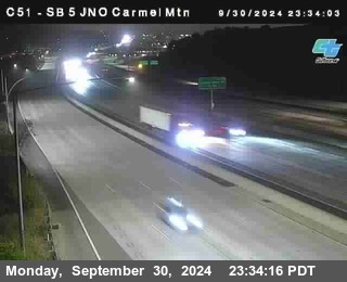 SB 5 at Carmel Mountain Rd.