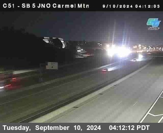 SB 5 at Carmel Mountain Rd.