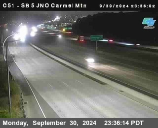 SB 5 at Carmel Mountain Rd.