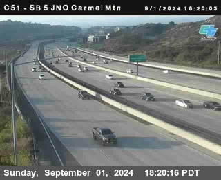 SB 5 at Carmel Mountain Rd.