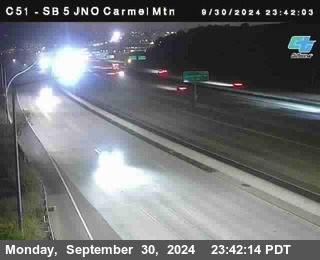 SB 5 at Carmel Mountain Rd.