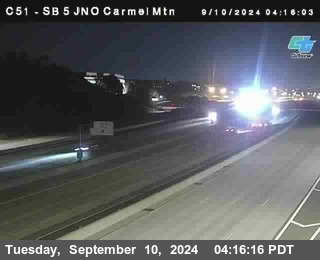 SB 5 at Carmel Mountain Rd.