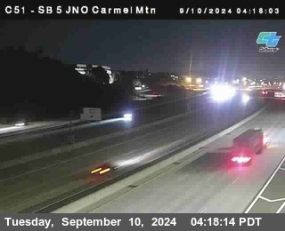 SB 5 at Carmel Mountain Rd.