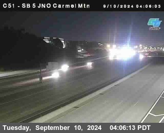 SB 5 at Carmel Mountain Rd.