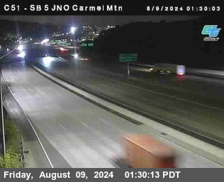 SB 5 at Carmel Mountain Rd.