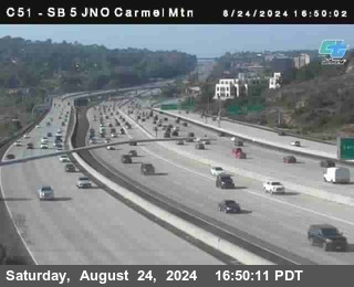 SB 5 at Carmel Mountain Rd.