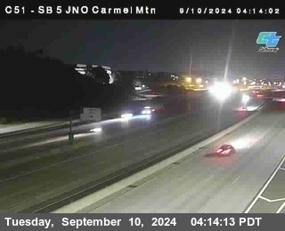 SB 5 at Carmel Mountain Rd.