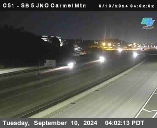 SB 5 at Carmel Mountain Rd.