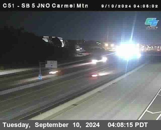 SB 5 at Carmel Mountain Rd.