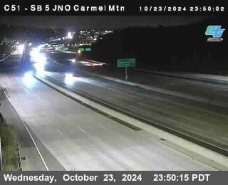 SB 5 at Carmel Mountain Rd.