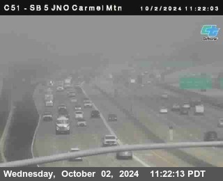 SB 5 at Carmel Mountain Rd.