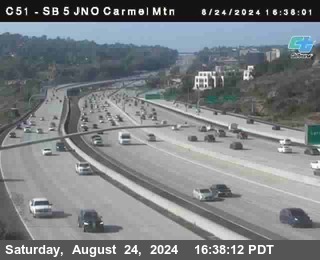 SB 5 at Carmel Mountain Rd.