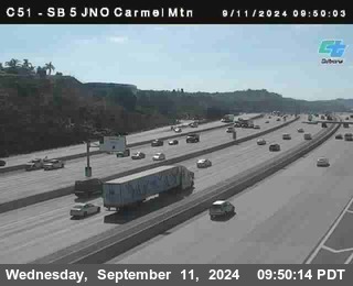 SB 5 at Carmel Mountain Rd.