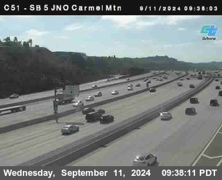 SB 5 at Carmel Mountain Rd.